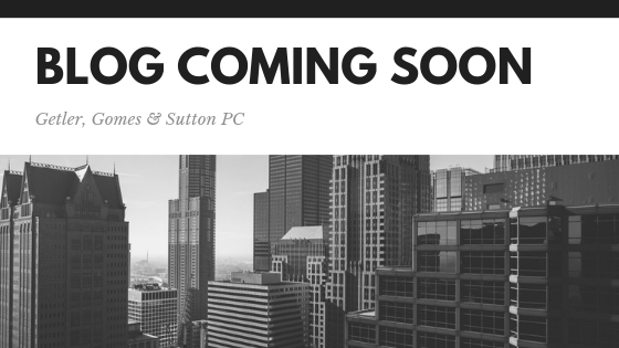 Blog Coming Soon!