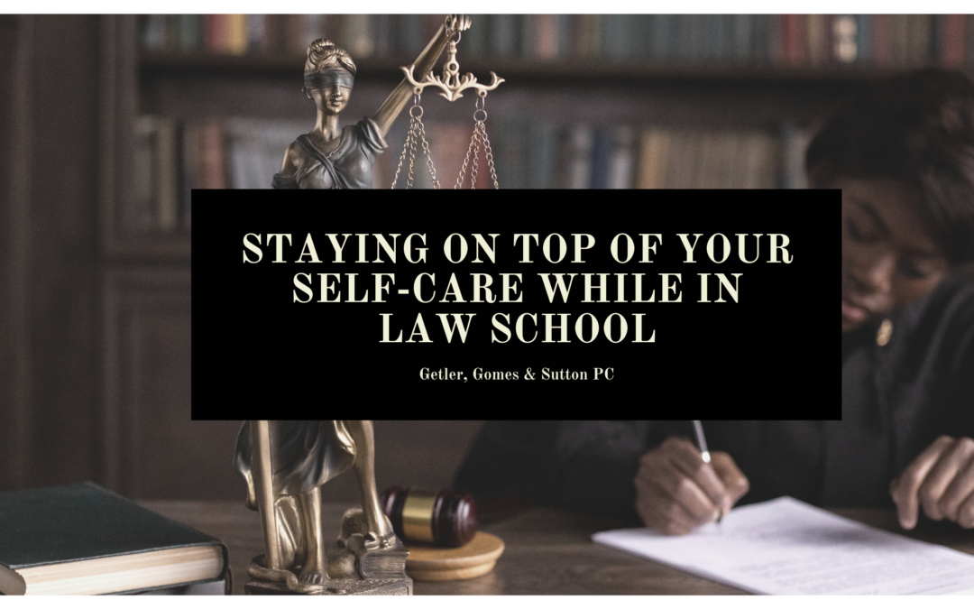 Staying On Top of Your Self-Care While in Law School