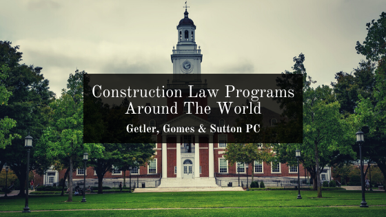 Construction Law Programs Around The World