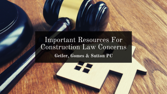 Important Resources For Construction Law Concerns