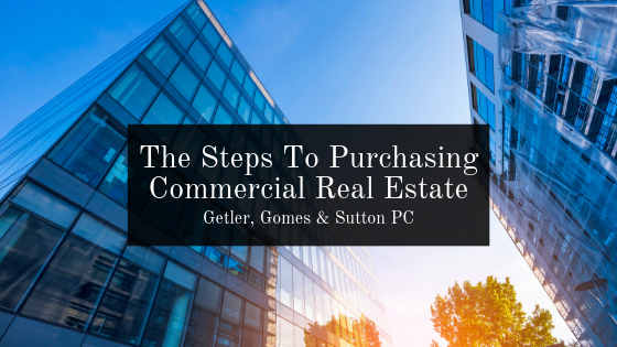 The Steps To Purchasing Commercial Real Estate